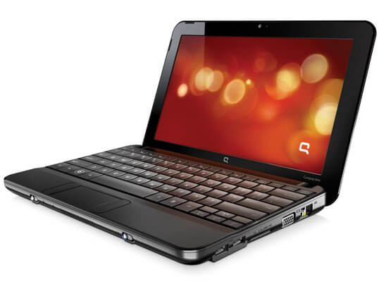 На ноутбуке HP Compaq Mini CQ10 мигает экран